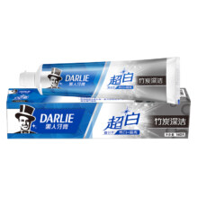 PLUS会员、需福袋：DARLIE 好来 超白竹炭去黄牙膏 140g5.9元（需换购）