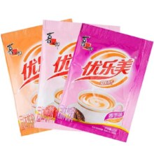 喜之郎 优乐美奶茶 原味22g+草莓味22g+香芋味22g