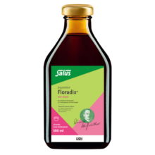 FLORADIX莎露斯铁元德国进口铁元绿铁口服液500ml补铁补气血口服液铁剂