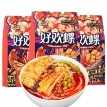 好欢螺 加辣加臭 螺蛳粉 400g×3袋