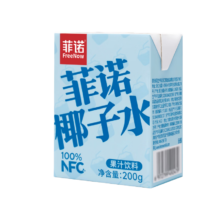 菲诺 NFC100%椰子水200g*24盒59.8元包邮