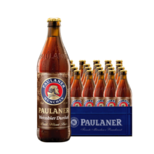 保拉纳（PAULANER）浓色小麦（黑）啤酒 500ml*20瓶德国进口