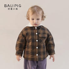 BALIPIG 巴厘小猪 夹棉棉袄加厚保暖连帽外套