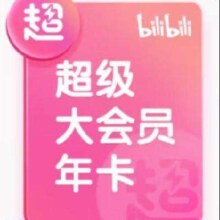 bilibili 哔哩哔哩 超级大会员年卡 支持电视端