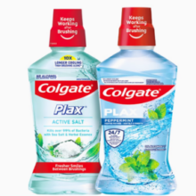 Colgate 高露洁 酷爽清新漱口水500ml*2瓶