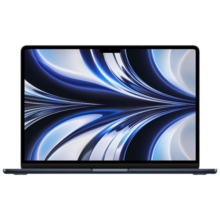 Apple/苹果AI笔记本/2022MacBookAir13.6英寸M2(8+8核)8G256G深空灰电脑MLXW3CH/A