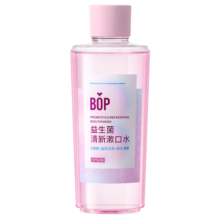 波普专研（bop）益生菌漱口水口腔清洁护理持久男女元气白桃口味500ml