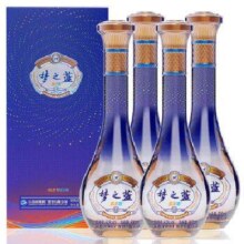 双11预售：洋河 梦之蓝乐享版 52度 500ml*4瓶整箱装