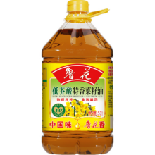 鲁花 低芥酸特香菜籽油 5L