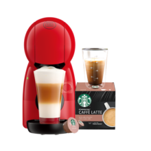 DOLCE GUSTO【国家补贴】雀巢多趣酷思 半自动胶囊咖啡机 小星星红套装 入门款 新手送礼自用必备