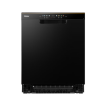 海尔（Haier）15套大容量嵌入式家用晶彩洗碗机W20洗消一体 一级水效 分区精洗开门速干EYW152286BK