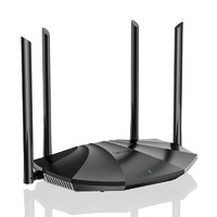 Tenda 腾达 AX2 双频1500M 家用千兆无线路由器 Wi-Fi 6 黑色 单个装
