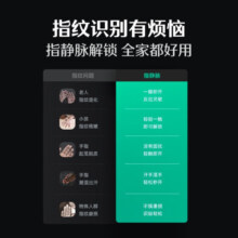 德施曼（DESMAN）智能门锁指静脉识别全自动智能锁电子密码锁 门禁大圣Q5S 高端黑