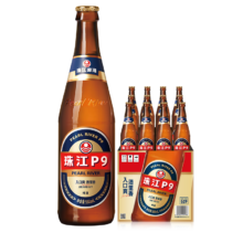珠江啤酒9度  珠江P9啤酒 560ml*12瓶 整箱装
