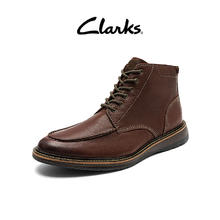 Clarks 其乐 男士时装靴秋冬季时尚英伦风轻盈缓震高帮皮靴男