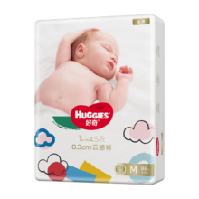 京东百亿补贴、PLUS会员：HUGGIES 好奇 金装系列 纸尿裤M88片