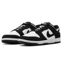 PLUS会员：NIKE 耐克 DUNK LOW 翻毛皮 休闲运动鞋 FQ8249-100 黑白622.71元包邮