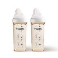 hegen 婴儿宽口奶瓶  330ml*2￥307.84 5.8折 比上一次爆料降低 ￥0.17