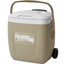 牧高笛（MOBIGARDEN）保温箱 户外露营野餐自驾大容量保鲜箱极冰26L NX20671028 暖沙色