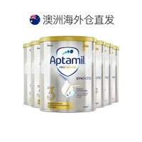 Aptamil 爱他美 澳洲版白金 婴幼儿奶粉 3段 900g*6￥1230.00 1.2折 比上一次爆料降低 ￥570