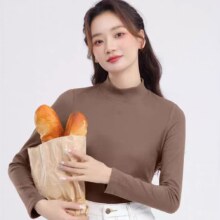 班尼路 双面德绒打底衫 女  多色多尺码