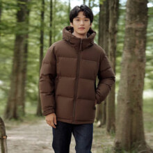 PLUS会员：TANBOER 坦博尔 短款连帽羽绒服TF236353