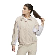 adidas 阿迪达斯 女士舒适耐磨运动户外训练时尚百搭休闲梭织夹克跑步服