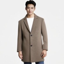 Jeanswest 真维斯 男士羊毛双面毛呢大衣 多款