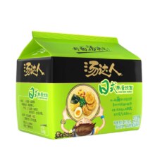 统一 汤达人 酸酸辣辣 日式豚骨拉面 泡面 5袋