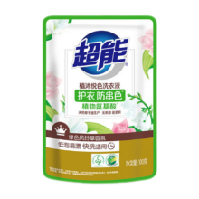 双11狂欢：超能 花漾柔护持久留香洗衣液  100g 1袋