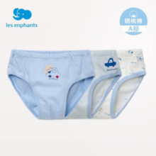 PLUS会员！les enphants丽婴房 儿童纯棉内裤3条装