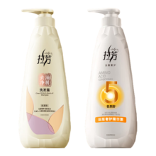 PLUS:拉芳（lovefun）氨基酸生姜洗护套装 控油去屑洗发水500ml+深层修护护发素500ml27.16元（需领券）