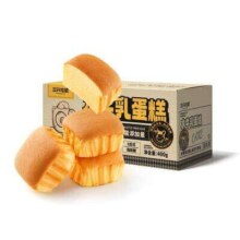 双11狂欢、PLUS会员：三只松鼠 水牛乳蛋糕 400g *3件
