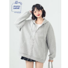 20点开始、双11预告：JEANSWEST CLUB 真维斯连帽开衫 外套休闲帽衫