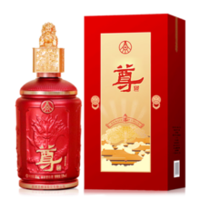 五粮液股份 尊酒红尊 52度 500ml 浓香型白酒 单瓶装礼盒 宴请送礼精选