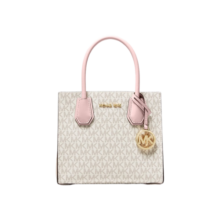 迈克.科尔斯（MICHAEL KORS）mk女包 Mercer中号风琴包手提单肩包 粉拼色749元