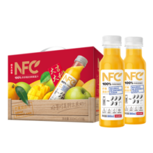 农夫山泉NFC果汁饮料100%NFC芒果混合汁300ml*10瓶 礼盒56.9元 (券后省5,月销1w+)