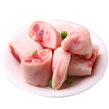 双汇猪蹄块1kg 冷冻免切猪蹄子猪爪猪手猪脚猪蹄红烧煲汤食材家庭装
