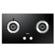 海尔（Haier）燃气灶天然气 家用嵌入式5.0kW大火力 钢化玻璃 瞬燃点火 煤气灶双灶 以旧换新Q2BE2(天然气)