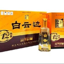 预售：白云边  十二年陈酿 浓酱兼香型白酒42度 450ml*6瓶 整箱装