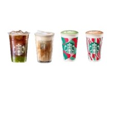STARBUCKS 星巴克 热红茶抹茶拿铁大杯 外卖电子券