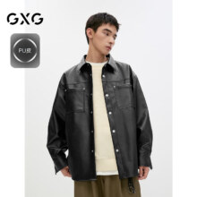 plus会员、GXG 男士休闲PU皮外套