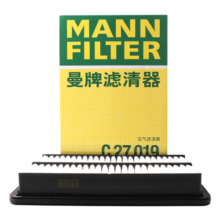 曼牌（MANNFILTER）空气滤清器C27019空气滤芯空滤CX-5 2.0L2.5L14-19款昂克赛拉2.0L