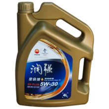 昆仑润滑油 润强 全合成机油 汽机油 汽车保养 5W-30 SN PLUS 4L