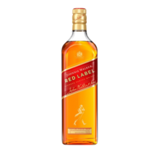 尊尼获加（JOHNNIE WALKER）红方红牌 调和型威士忌 1000ml 进口洋酒