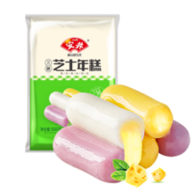 安井 三色芝士年糕 500g  1包 夹心拉丝年糕条  韩国部队火锅食材