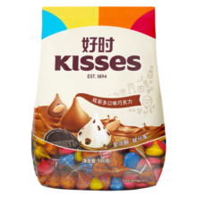 好时（Hershey’s） 好时之吻 Kisses 眩彩多口味糖果巧克力 糖果零食 婚庆喜糖 眩彩混合500g55.8元