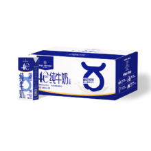 1号会员店 4.0g蛋白纯牛奶 200ml*30盒 家庭量贩装
