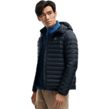 凯乐石（KAILAS）鹅绒直充立领羽绒服男防风防泼保暖外套简约防寒连帽羽绒衣 男款-法式海军蓝 L