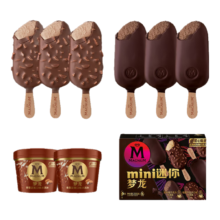 京东百亿补贴：Magnum 梦龙 全系列 组合装 12支雪糕+2杯冰淇淋 780g78.21元 包邮